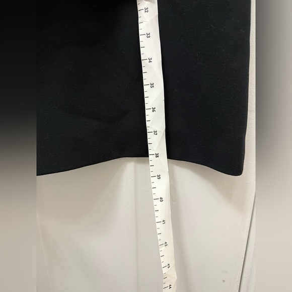 Hobbs London Black Dress With Lace Insert Sz 12 Office Business Party Holiday - Picture 9 of 9